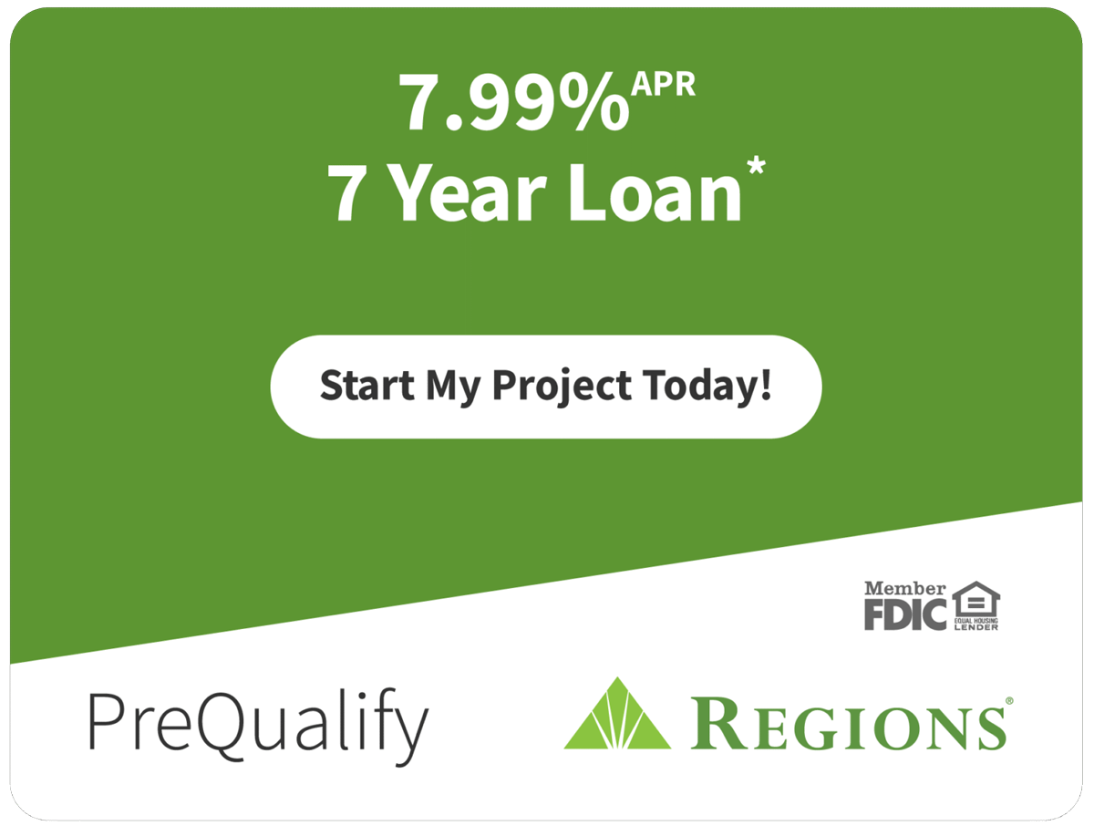 Regions Bank logo and prequalify loan offer